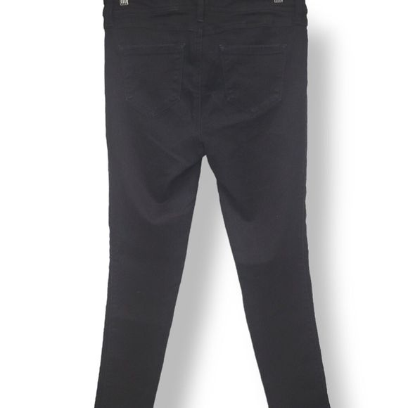 Torrid Denim Womens Size 12 Black Pants Stretch 69% Cotton 29% Polyester - Picture 4 of 5